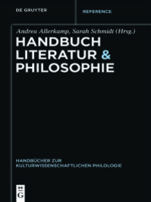 cover image of Handbuch Literatur & Philosophie